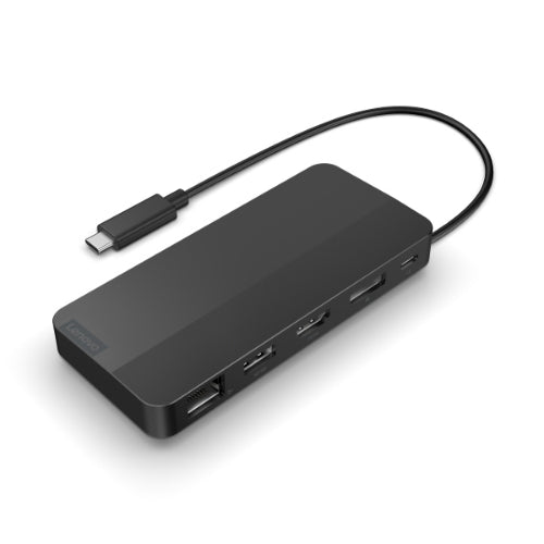 Lenovo USB-C Dual Display Travel Dock w/o Adapter - 40B90000WW