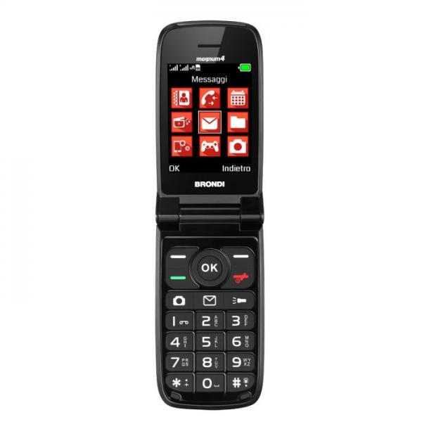 Brondi Magnum 4 7.11 cm (2.8") Black Basic mobile phone