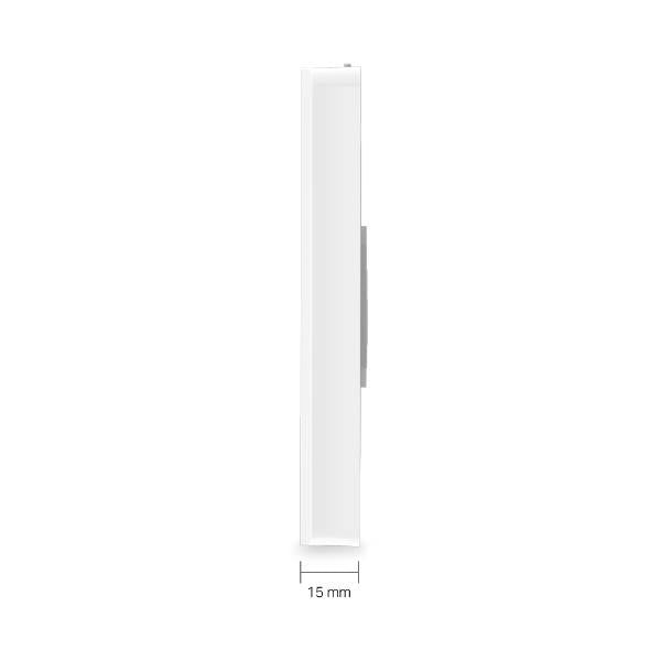 TP-Link Omada EAP615-WALL punto accesso WLAN 1774 Mbit/s Bianco Supporto Power over Ethernet (PoE)