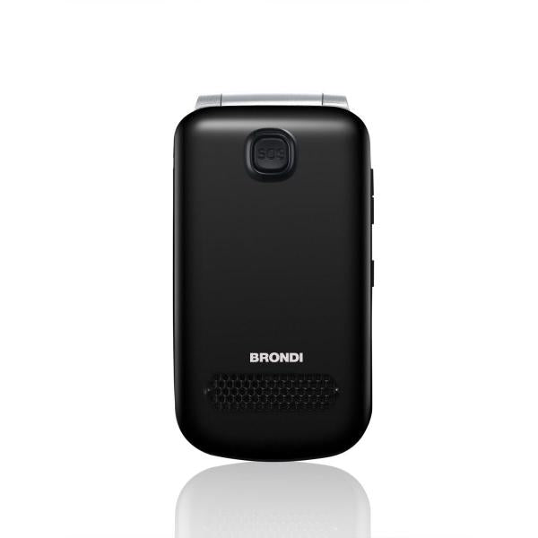 Brondi Amico Supervoice 7,11 cm (2.8") Nero Telefono per anziani