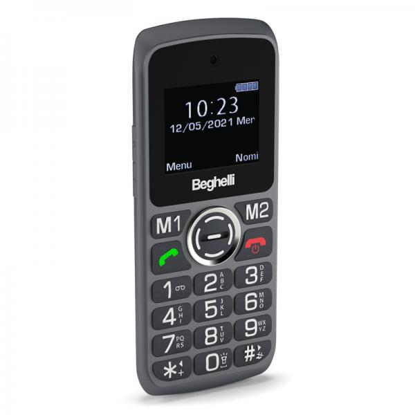 Beghelli Salvalavita Phone SLV10 4,5 cm (1.77") 81 g Nero Telefono per anziani - EUROBABYLON