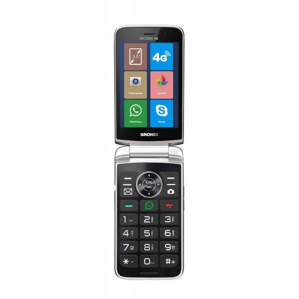 Brondi Boss 4G 8.89 cm (3.5") White Basic mobile phone