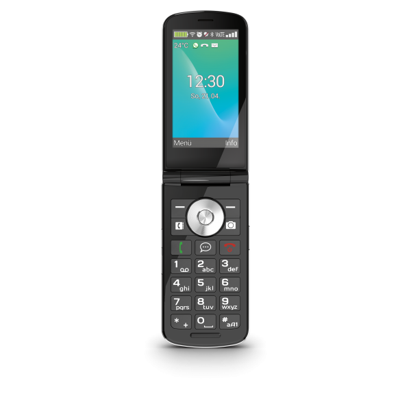 Emporia TOUCHsmart.2 8,25 cm (3.25") 127 g Nero Telefono cellulare basico - EUROBABYLON