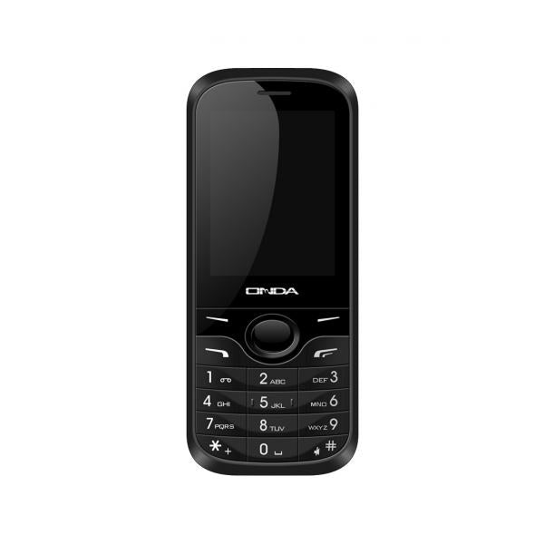 Onda Frizzy 6,1 cm (2,4 Zoll) schwarzes Basic-Mobiltelefon 