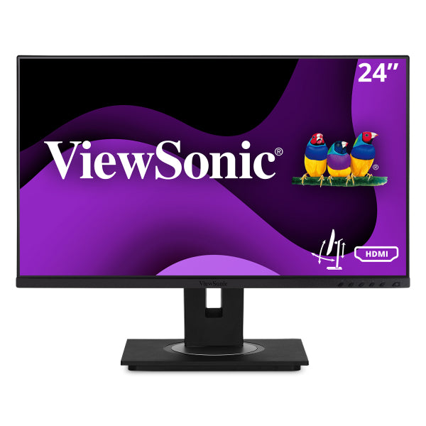 Viewsonic VG Series VG2448a 61 cm (24") 1920 x 1080 Pixel Full HD LED Nero - EUROBABYLON