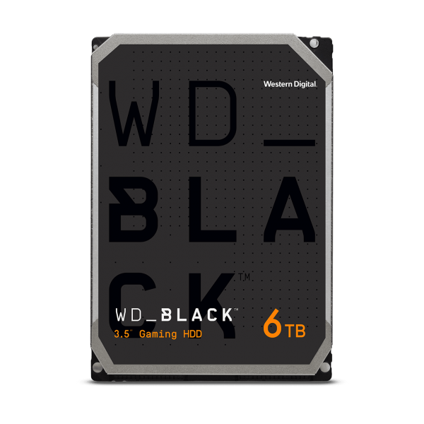 Western Digital WD_BLACK disco rigido interno 6 TB 7200 Giri/min 3.5" SATA - EUROBABYLON