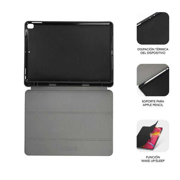 SUBBLIM FUNDA TABLET IPAD 10.2'' 9/8/7 Gen BLACK