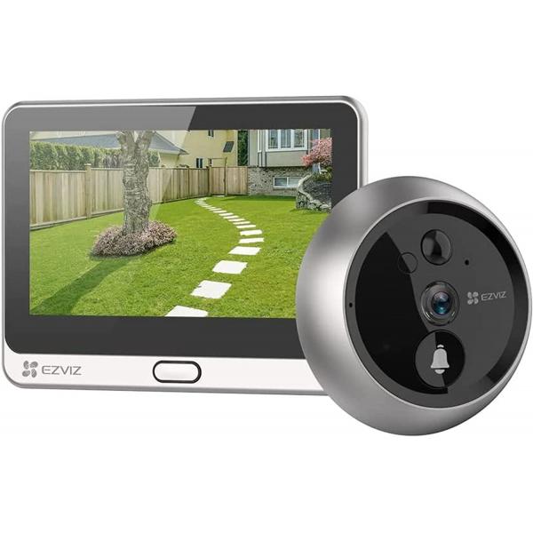 EZVIZ DP2C sistema per video-citofono 2 MP 10,9 cm (4.3") Argento - EUROBABYLON