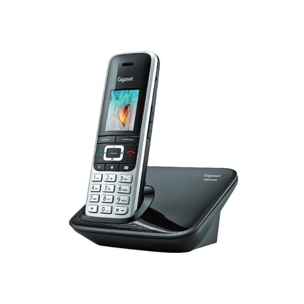 Gigaset Premium 100 Telefono DECT Identificatore di chiamata Nero, Argento - EUROBABYLON