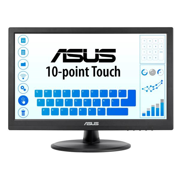 MONITOR ASUS TOUCH SCREEN LED 15.6" Wide VT168HR 1366x768 5ms 220cd/m100.000.000:1 HDMI 10punti multitouch