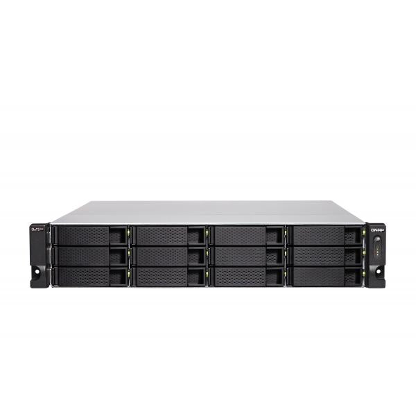 QNAP TS-H1886XU-RP-R2 NAS Armadio (3U) Collegamento ethernet LAN Nero, Grigio D-1622 - EUROBABYLON