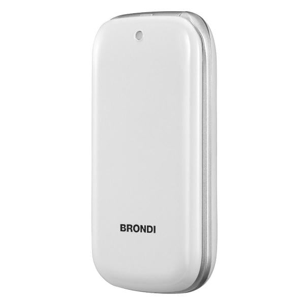 Brondi Stone+ 6,1 cm (2.4") Bianco Telefono cellulare basico - EUROBABYLON