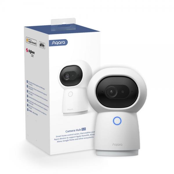 Aqara Camera Hub G3 HomeKit Sferico Telecamera di sicurezza IP Interno 2304 x 1296 Pixel Soffitto/Parete/scrivania - EUROBABYLON