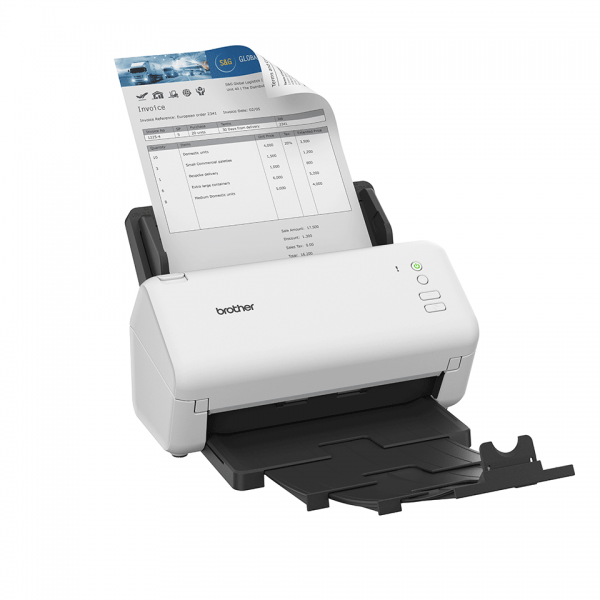 Brother ADS-4100 Scanner ADF 600 x 600 DPI A4 Nero, Bianco