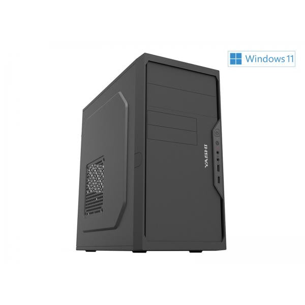 YASHI I5-12400 16GB 512SSD HDGRAPH WIN11PRO DDR4-SDRAM Mini Tower Intel Core i5 512 GB SSD Windows 11 Pro PC Nero - EUROBABYLON  #