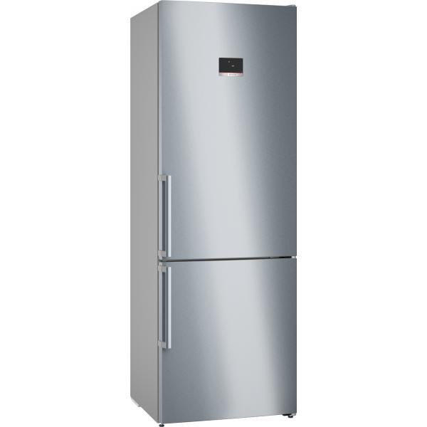 Bosch Serie 6 KGN49AIBT frigorifero con congelatore Libera installazione 440 L B Stainless steel - EUROBABYLON