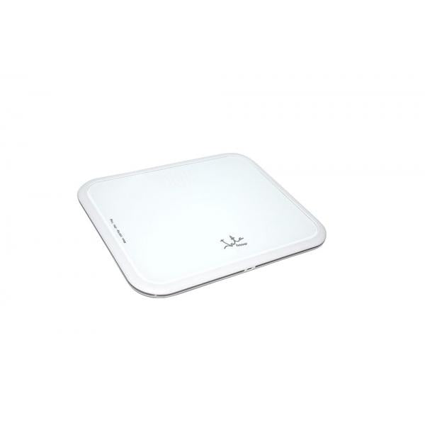 JATA 535 Bathroom Scales Rectangle White Electronic Bathroom Scale 