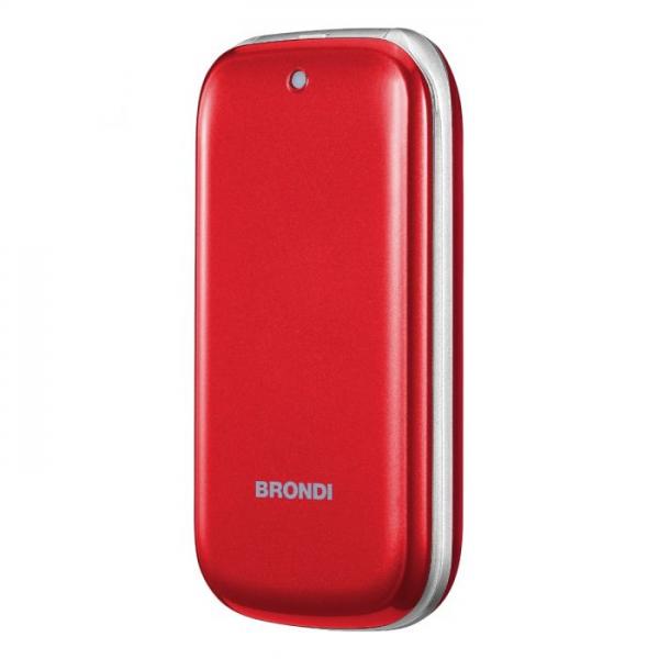 Brondi Stone+ 6.1 cm (2.4") Red Basic mobile phone