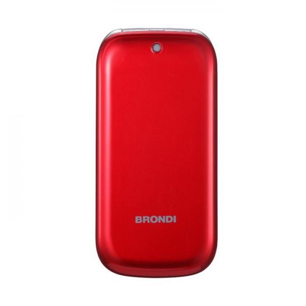 Brondi Stone+ 6.1 cm (2.4") Red Basic mobile phone