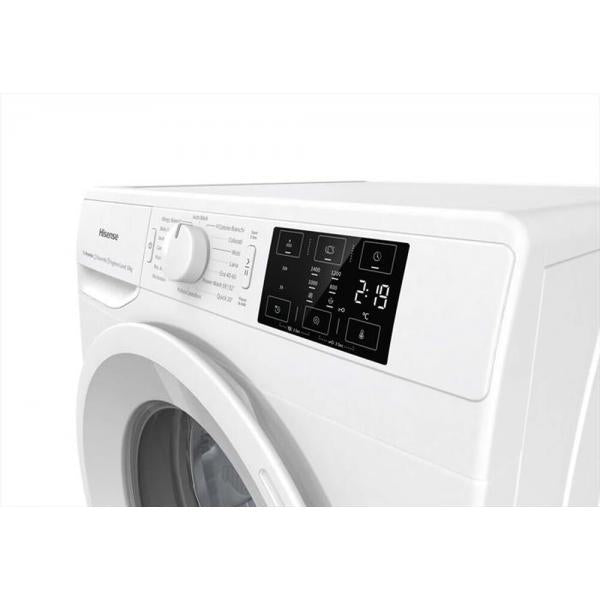 Hisense WFGE101439VM lavatrice Caricamento frontale 10 kg 1400 Giri/min A Bianco - EUROBABYLON