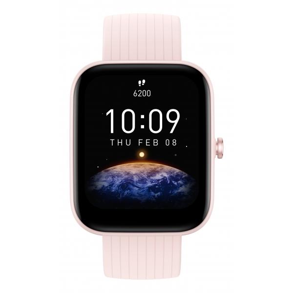 Amazfit Bip 3 Pro 4,29 cm (1.69") TFT 44 mm Digitale 240 x 280 Pixel Touch screen Rosa GPS (satellitare) - EUROBABYLON