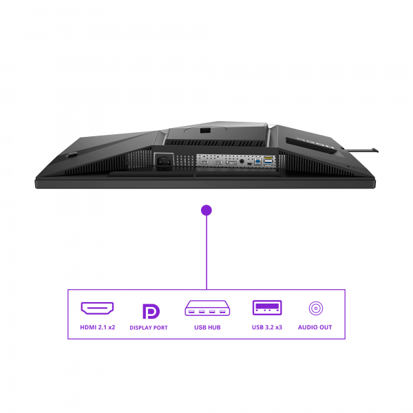 AOC AGON PRO AG326UD Monitor PC 80 cm (31.5") 3840 x 2160 Pixel 4K Ultra HD QD-OLED Nero - EUROBABYLON