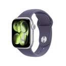 APPLE WATCH 11 42MM GPS ALLUMIN.SILVER-VI VIOLA NEBBIA SPORT BANND M/L 2025 - EUROBABYLON