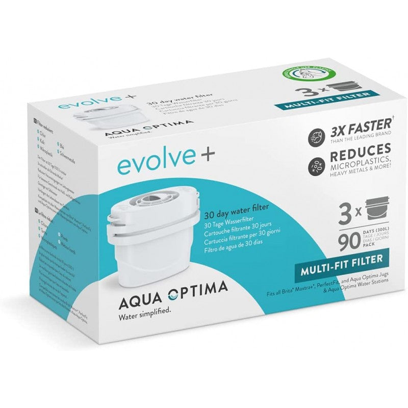 AQUA OPTIMA BOX OF 3 EVOLVE + FILTERS STEPS319 - EUROBABYLON