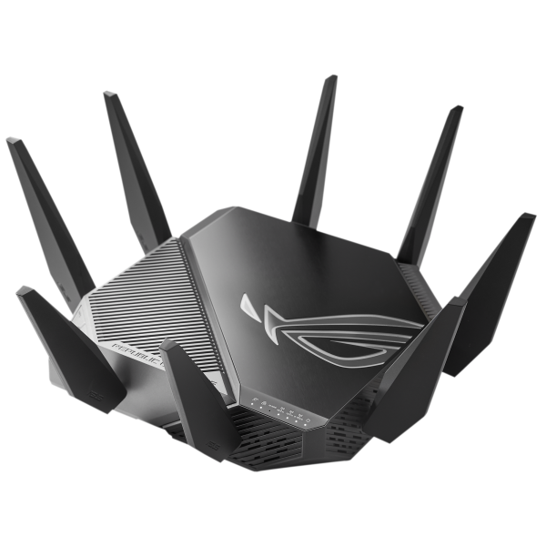 ASUS GT-AXE11000 router wireless Gigabit Ethernet Tri-band (2,4 GHz/5 GHz/6 GHz) Nero - EUROBABYLON