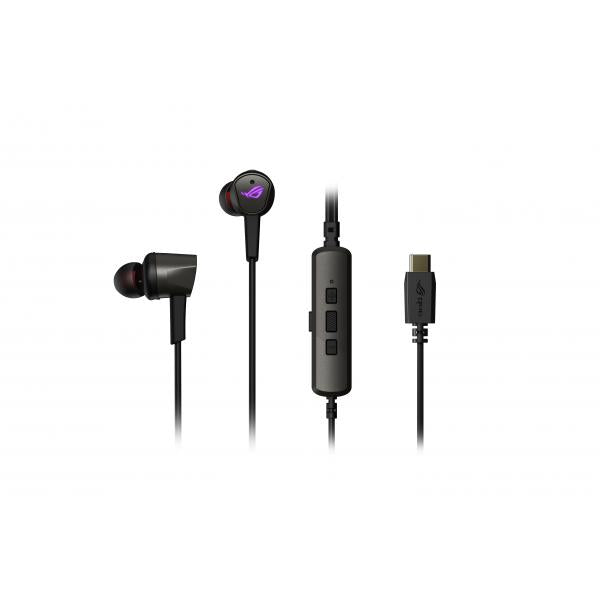 ASUS ROG CETRA II Cuffie Cablato In-ear Gaming USB tipo-C Nero - EUROBABYLON