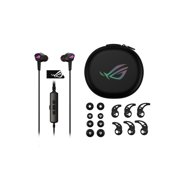 ASUS ROG CETRA II Cuffie Cablato In-ear Gaming USB tipo-C Nero - EUROBABYLON