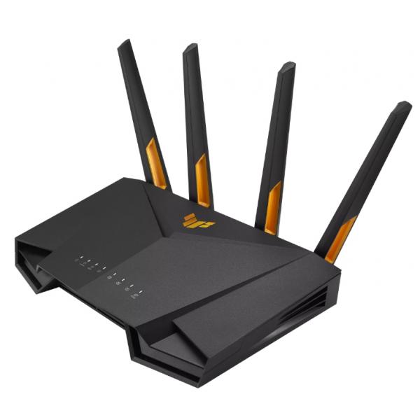 ASUS TUF-AX4200 router wireless Gigabit Ethernet Dual-band (2.4 GHz/5 GHz) Nero - EUROBABYLON