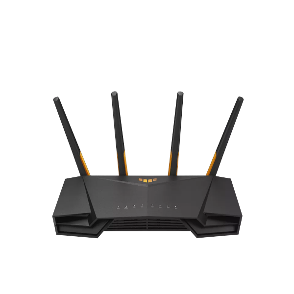 ASUS TUF Gaming AX3000 V2 router wireless Gigabit Ethernet Dual-band (2.4 GHz/5 GHz) Nero, Arancione - EUROBABYLON
