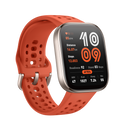 Amazfit Bip 6 Red 5 cm (1.97") AMOLED Digitale 390 x 450 Pixel Touch screen Argento GPS (satellitare) - EUROBABYLON