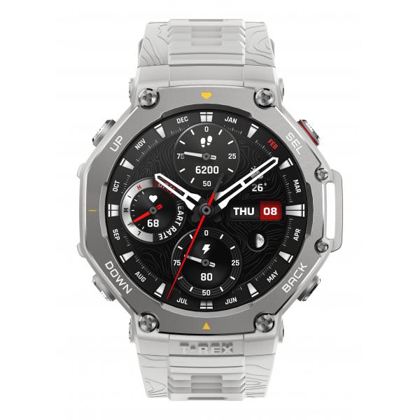 Amazfit T-Rex 3 3,81 cm (1.5") AMOLED Digitale 480 x 480 Pixel Touch screen Acciaio inox GPS (satellitare) - EUROBABYLON