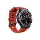 Amazfit T-Rex 3 Lava 3,81 cm (1.5") AMOLED Digitale 480 x 480 Pixel Touch screen Nero, Acciaio inox GPS (satellitare) - EUROBABYLON