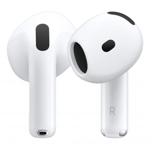Apple Auricolari AirPods 4 2024 + Cust.Ric. USB-C (ANC) MXP93ZM/A - EUROBABYLON