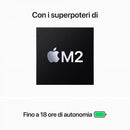 Apple MacBook Air 15" M2 8-core CPU 10-core GPU 256GB Grigio Siderale - EUROBABYLON