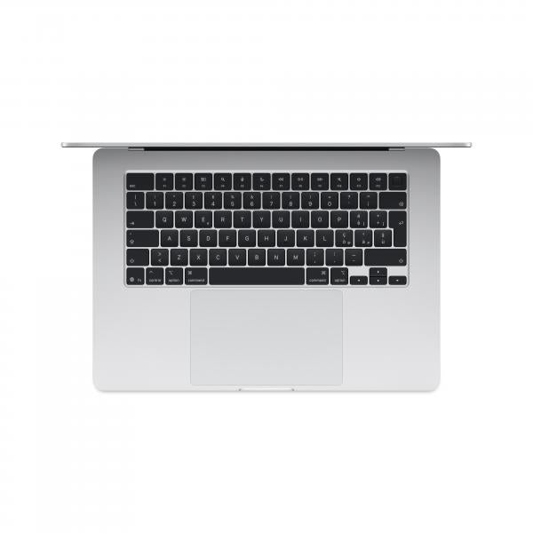 Apple MacBook Air 15'' M4 chip 10-core CPU 10-core GPU, 24GB, 512GB SSD - Argento - EUROBABYLON