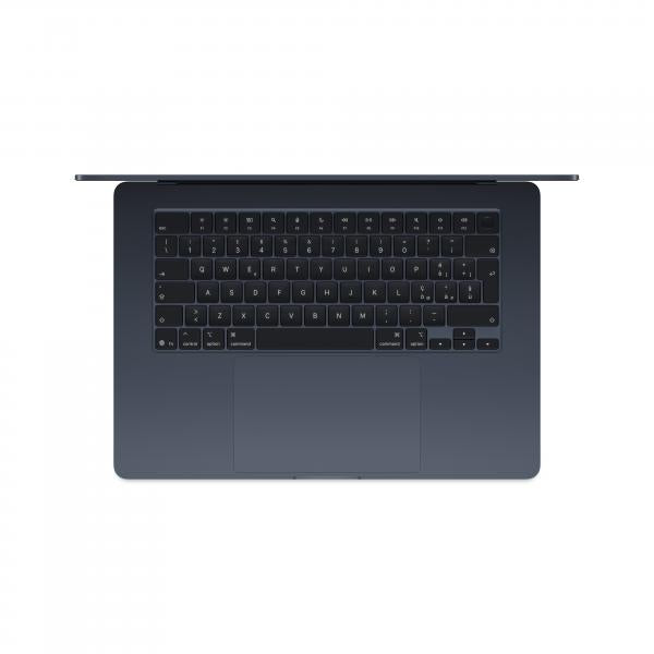 Apple MacBook Air 2025 15" M4 10C/10G 16/512GB Midnight MW1M3T/A - EUROBABYLON