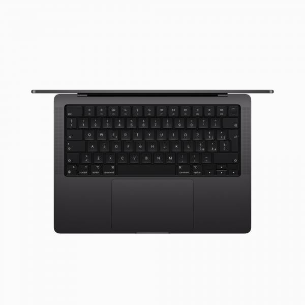Apple MacBook Pro 14'' M3 Pro chip con 12core CPU e 18core GPU, 1TB SSD - Nero Siderale - EUROBABYLON