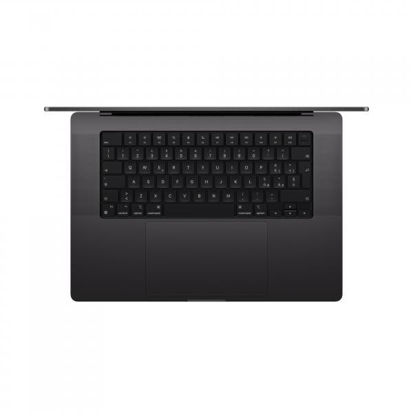 Apple MacBook Pro 16": Chip M4 Pro con cpu 14 core e gpu 20 core, 512GB SSD - Nero siderale - EUROBABYLON