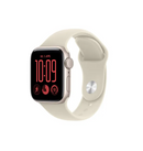 Apple Watch SE 3 GPS 40mm Starlight Aluminium Case with Sand Sport Band - S/M - EUROBABYLON