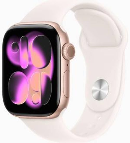 Apple Watch Serie 11 42mm AC/Rose Gold SB/L Blush M/L ITA MEU44QL/A - EUROBABYLON