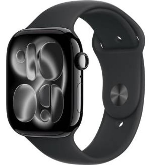 Apple Watch Serie 11 46mm AC/Jet Black SB/Black M/L ITA MEUX4QL/A - EUROBABYLON