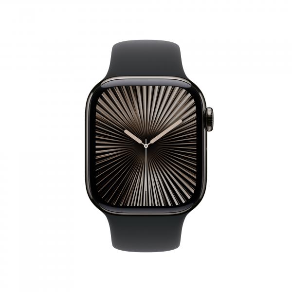 Apple Watch Series 10 OLED 42 mm Digitale 374 x 446 Pixel Touch screen 4G Grigio Wi-Fi GPS (satellitare) - EUROBABYLON