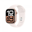 Apple Watch Series 10 OLED 42 mm Digitale 374 x 446 Pixel Touch screen Rose Gold Wi-Fi GPS (satellitare) - EUROBABYLON
