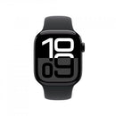 Apple Watch Series 10 Serie 10 GPS 42mm Cassa in Alluminio color Jet Black con Nero Sport Band - S/M - EUROBABYLON