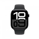 Apple Watch Series 10 Serie 10 GPS 46mm Cassa in Alluminio color Jet Black con Nero Sport Band - M/L - EUROBABYLON