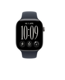 Apple Watch Series 12 GPS 46 mm Custodia in alluminio grigio siderale con cinturino sportivo blu navy - M/L - EUROBABYLON